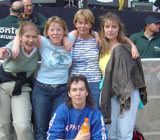 Mel mit anderen FC Mitgliedern