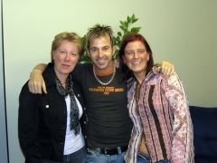 Katja und Betty mit Limahl